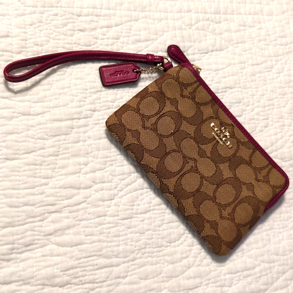 Coach wristlet